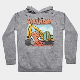 Excavator  P R t shirt Hoodie